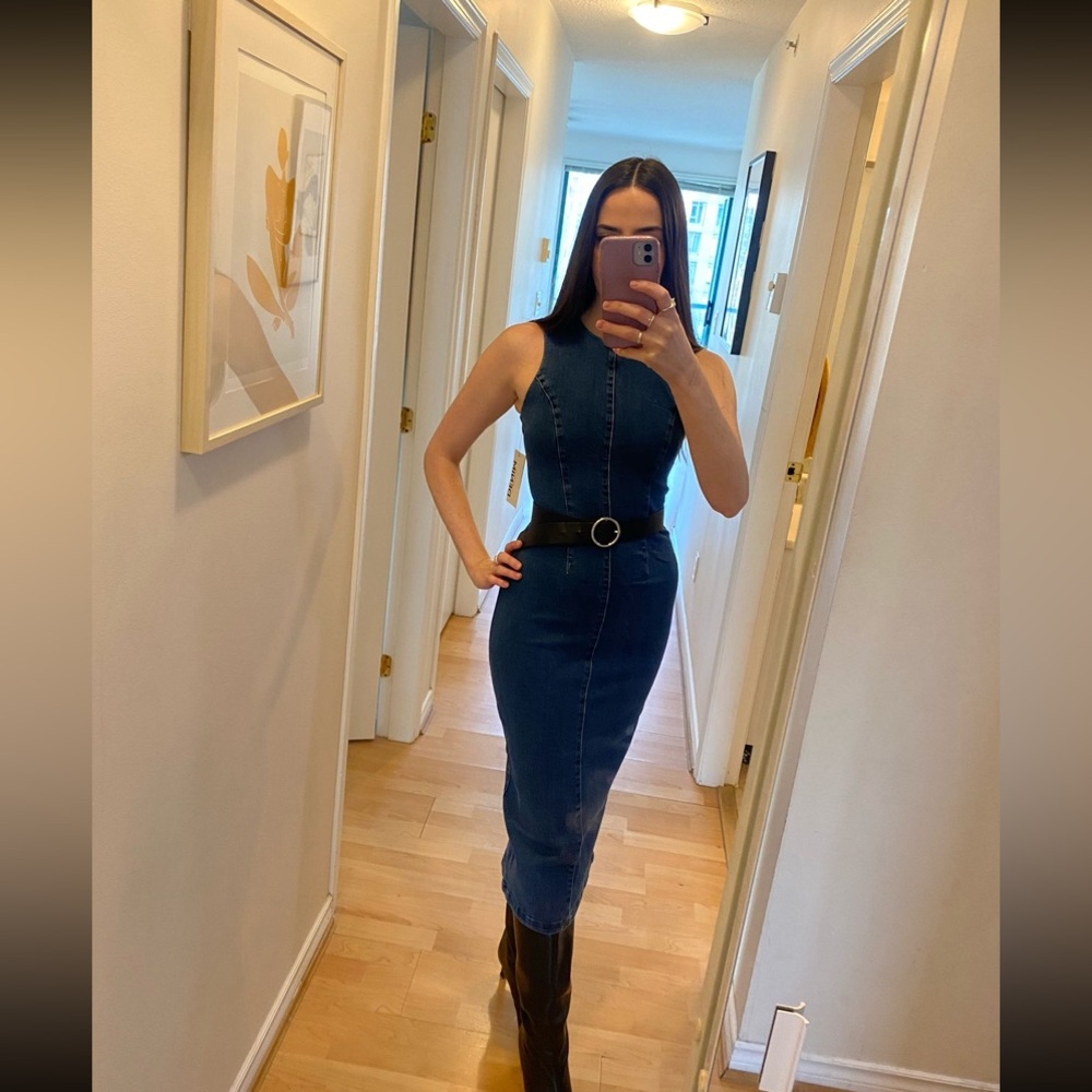 Dynamite Denim Dress size XXS